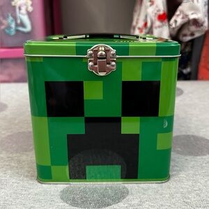 Minecraft Tin Carrier Collector's Box Creeper